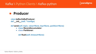 Kafka y python | PPT