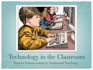 Text




Technology in the Classroom
 Positive Enhancement to Traditional Teaching...
 