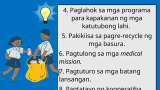 Kagalingang Pansibiko at mga gawaing mabansa | PPTX