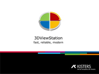 3DViewStation – product family
Visualization for the Manufacturing Enterprise
 