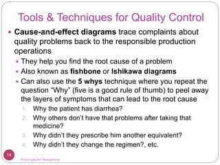 Project Quality Management powerpoint | PPT