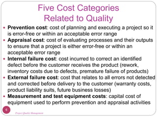 Project Quality Management powerpoint | PPT