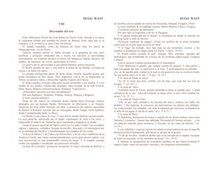 HUGO WAST HUGO WAST
VIII
Derrumbe del oro
Elías Silberstein, Rosch del Gran Kahal de Nueva York, entregó a su mujer
el telegrama cifrado que acababa de recibir de Buenos Aires, para que se lo
tradujese, y en el ínterin, se puso a leer los diarios.
El mundo trepidaba, como las llanuras de Israel bajo los carros de
Nabucodonosor, rey de Asiria.
Todavía ninguna nación se había arrojado a la garganta de otra, pero
astilleros y arsenales trabajaban día y noche; los ejércitos se movilizaban
secretamente; los estaditas perdían el sueño; los banqueros hacían cálculos; las
madres, las espoosas, las novias, agonizaban de horror.
La guerra que se aproximaha sí que podría llamarse guerra universal.
El Rosch cerraba los ojos y veía alzarse el humo de las batallas, en todas las
tierras y en todos los mares.
La primera declaración partía de Italia contra Etiopía, pequeña guerra que
podía terminarse en tres meses. Pero Inglaterra, celosa de su hegemonía en
Africa, se oponía a Italia, y Mussolini lograba el apoyo de Francia.
El fuego saltaba a Europa; cada gran nación arrastraba a sus aliados. Y a los
aliados de sus aliados. Treinta días desspués, ardía Europa: de un lado Francia,
Italia, Rusia, Bélgica, Checoeslovaquia, Rumania, Yugoeslavia…
-¡Doscientos cuarenta m¡Uones de habitantes!
Del otro Inglaterra, Alemania, Polonia, Austria, Hungría y Bulgaria.
¡Ciento sesenta millones!
Antes de tres meses, los neutrales desde España hasta Noruega, veíanse
abrasados por las mismas llamas. Revolución en Marruecos y en Turquía.
Despertar del león árabe, dormido mil años. Conmoción del imperio musulmán
de Harum el Raschid, vencido más no subyugado, desde Tánger, hasta Ispaham,
desde Constantinopla hasta La Meca.
La Media Luma contra la Cruz. Y más allá el mundo budista convulsionado.
La raza amarilla, adiestrada por el Japón, expulsando de Asia a los rusos, y
rehaciendo el imperio de Tamerlán, pero respetando a Inglaterra su aliada.
Luego la guerra nacional del Japón contra los Es.tados Unidos. Las escuadras
inglesa y japonesa, verdadera Armada Invencible, buscando a la norteamericana
en la vastedad del Pacífico, y bombardeando las ciudades de sus costas.
La hora de México y de Cuba y de Puerto Rico y de las cinco repúblicas de la
América Central, que tienen cuentas penndientes con la gran nación yankee, a la
cual envoIverían en una insoportable cintura de fuego. Y el Canadá cayendo
soobre sus espaldas e invadiendo sus posesiones boreales.
La hora de Colombia, ansiosa de reconstruir la Gran Colombia de Bolívar, y
de recobrar con la espalda las tierras de Venezuela, Panamá, Ecuador y Perú.
La hora ¡también de la cuádrupe alianza: Brasil, Bolivia, Chile y Uruguay.
¡Cincuenta millones de habitantes!
Del otro lado la Argentina y tal vez el Paraguay.
Y la guerra financiada por el Kahal, se extendería así desde el estrecho de
Behring hasta el cabo de Hornos.
¡Pavorosa vendimia de sangre! ¡Todos los pueblos de la tierra arrojados
como uvas en el gran lagar de la ira de Dios!
"Y el lagar fué hollado, dice San Juan en sus tremendas visones, y los
caballos se hundieron en sangre hasta los frenos." (Apoc. 14.20.)
El Rosch sentía erizada la piel. Aunque libro cristiano, gustaba del
Apocalipsis, que completaba las visiones de los profeetas judíos Isaías, Ezequiel
y Daniel.
Veía la ruina de Londres profetizada en el Apocalipsis.
"Cayó Babilonia la grande, que andaba vestida de púrpura Y todo piloto y
todo navegante del mar, se detuvieron a lo lejos. Y prorrumpieron en alaridos…
¡Ay, ay de aquella gran ciudad en la cual se enriquecieron con su comercio todos
los que tenían naves en el mar ." (A poc. 18. 19.)
Y la ruina de Roma en Isaías:
"Ay de la tierra que hace sombra con las alas, que está tras los ríos de
Etiopía...!" (15.18.1.)
Y la ruina de Tokío:
"Aullando naves de Tarsis, porque destruída es hasta no quedar casa... Callad
moradores de la isla... Jehovah extendió su mano sobre el mar e hizo temblar los
reinos." (Is. 23. 1.)
Y la ruina de Nueva York:
"¡Oh, tú que estás sentada a las puertas del mar y traficas con todos los
pueblos...! Tus riquezas, tu comercio, tus merrcaderías, tus pilotos, tus calafates,
tus comisionistas, tus soldados, con toda la multitud que encierras, se hundirá en
el sello de las aguas el día de tu caída." (Ez. 27.4.27.)
Y la ruina de París:
"Y Babilonia, hermosura de reinos y orgullo de los fieros caldeos, será como
Sodoma y Gomorra... Nunca más habitada. Dormirán allí bestias salvajes… y en
sus palacios aullarán gatos monteses, y chacales en sus casas de deleites." (Is.
13.19.)
Y con soberbia y regocijo repetía las palabras anunciadoras de que en aquella
destrucción de la humanidad, sólo Israel se salvará de la guerra:
"Al fin de los años, vendrá al pueblo que se ha salvado de la espada, recogido
de entre las naciones, en las montañas de Israel." (Ez. 38. 8)
Y hendían su imaginación las triunfantes palabras en que Isaías profetiza el
imperio judío, sobre las naciones vencidas y las religiones exterminadas:
 