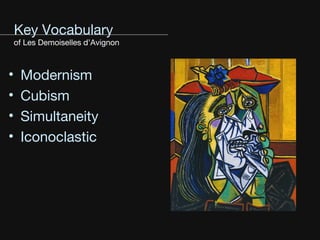 Picasso's Les Demoiselles d'Avignon- Kahee, Julia & Perus [2013/06] | PPT