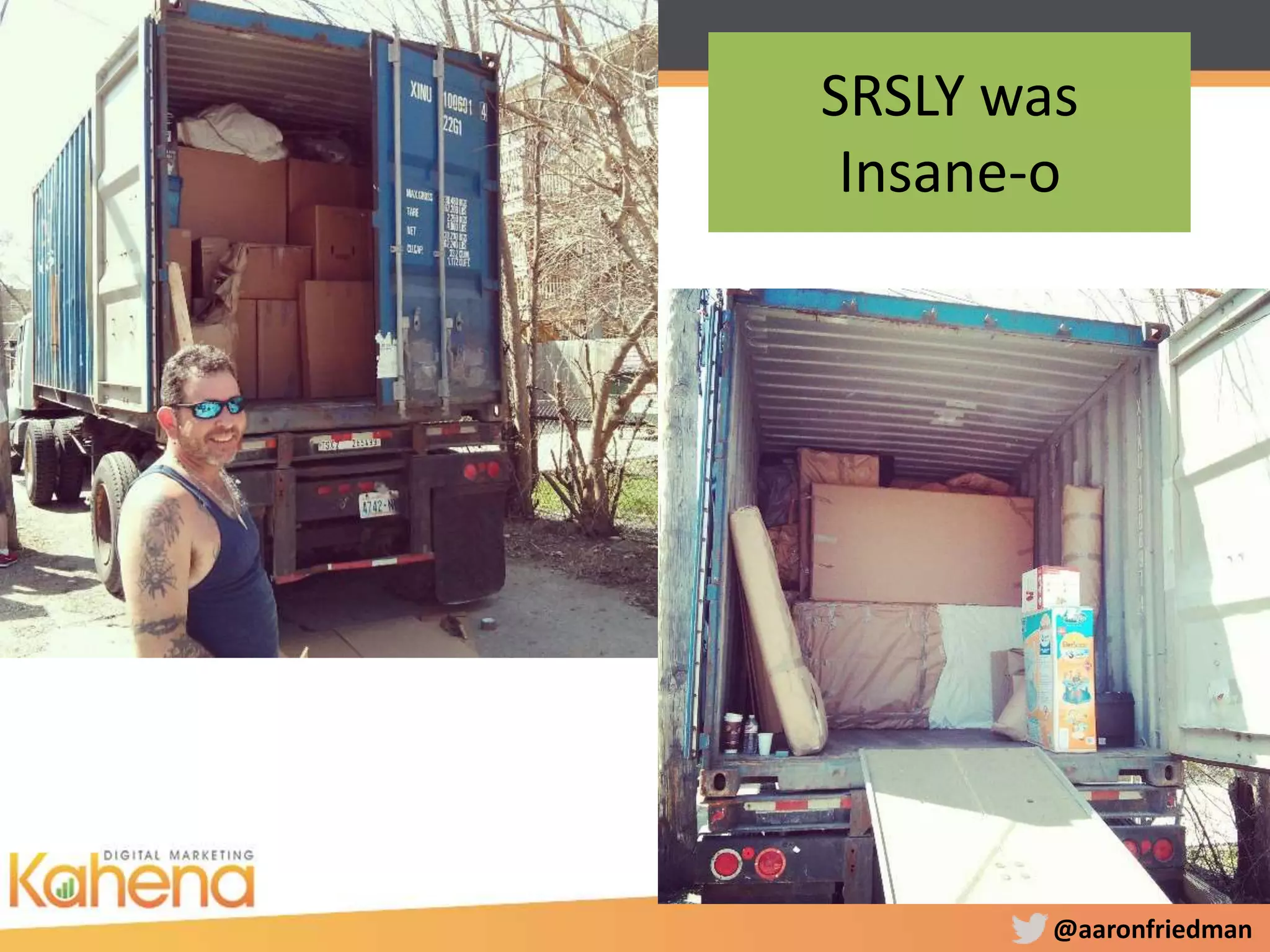 @aaronfriedman
SRSLY was
Insane-o
 