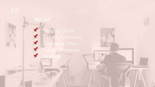 📌 Setting Goals 
📌 Target Audience
📌 Contents sMix
📌 Social Channels
📌 Process
RECAP
 