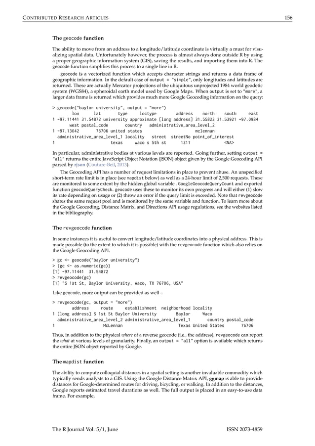 sexy maps comes to R - ggplot+ google maps= ggmap #rstats | PDF