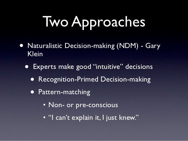 3 types of decision making 3 types of decision making