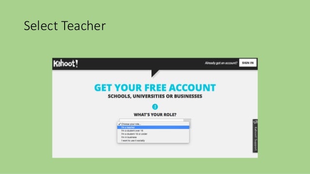 Making Your Own Kahoot Dalia Barraza
