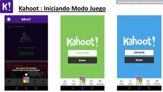 Kahoot : Iniciando Modo Juego
 