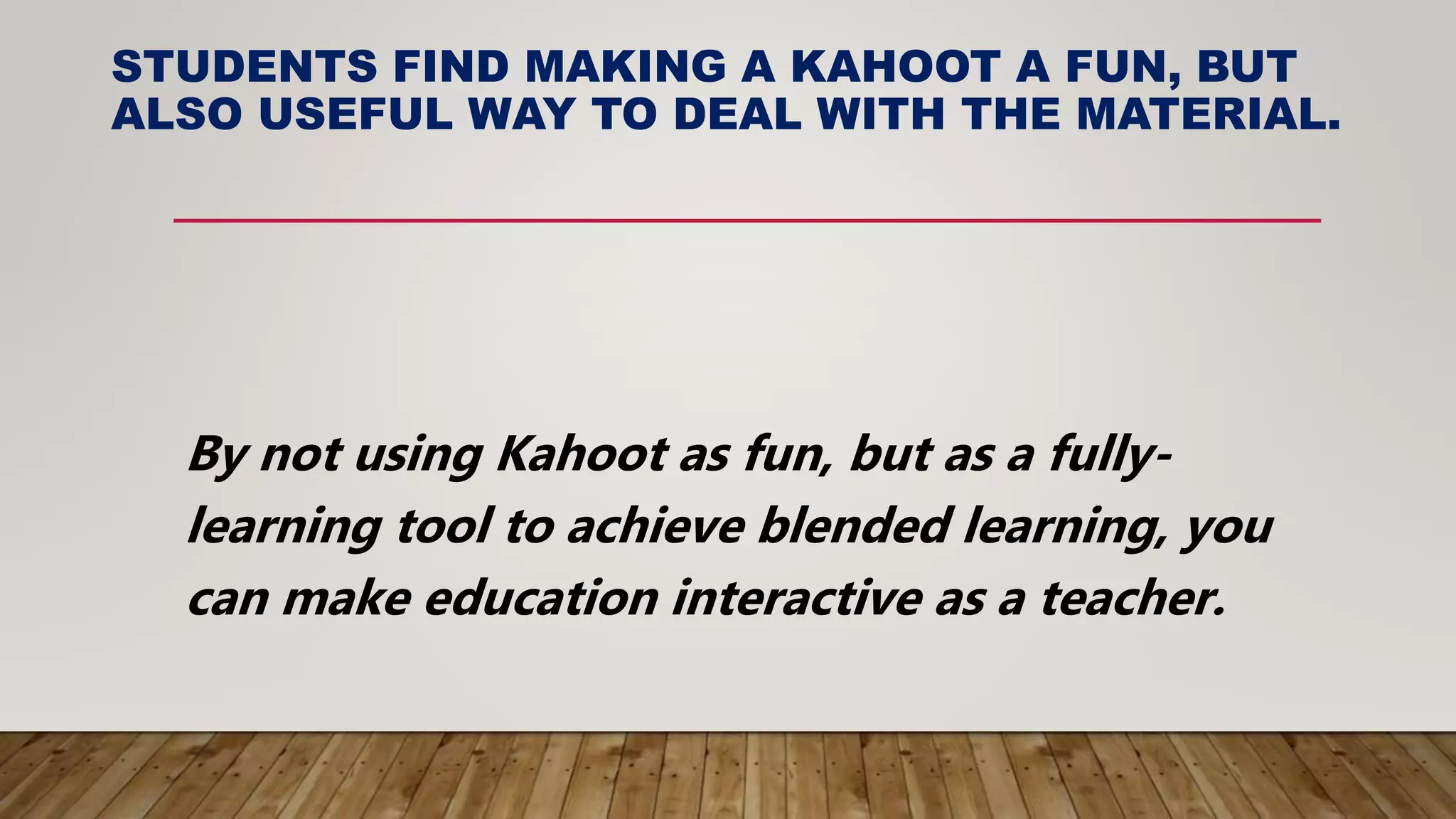 Kahoot | PPTX