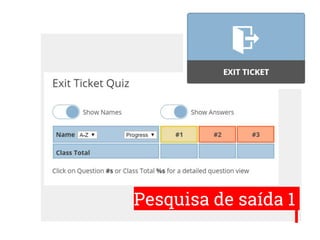 Pesquisa de saída 1
 