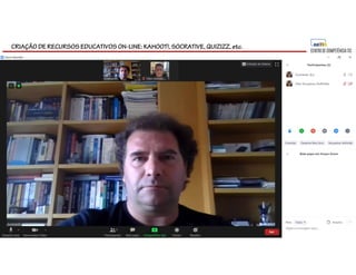 CRIAÇÃO DE RECURSOS EDUCATIVOS ON-LINE: KAHOOT!, SOCRATIVE, QUIZIZZ, etc.
 