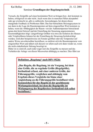 Kai  Bollue    Regelungstechnik