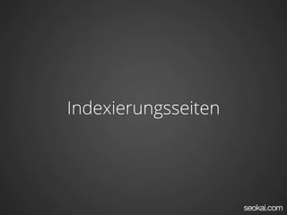 Indexierungsseiten
 