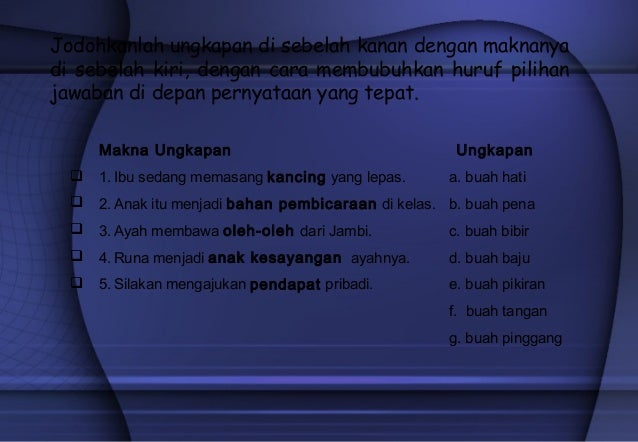 Kaidah penulisan soal tertulis