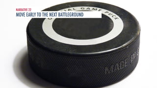 NARRATIVE 22 
MOVE EARLY TO THE NEXT BATTLEGROUND 
 