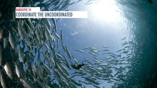 NARRATIVE 34 
COORDINATE THE UNCOORDINATED 
 