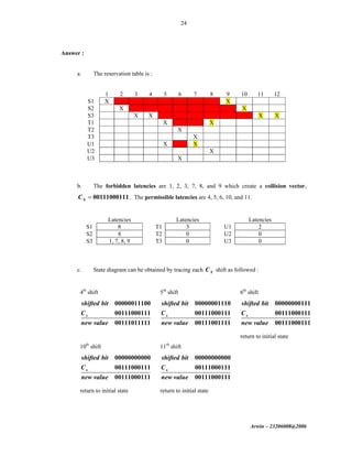 Kai hwang solution | PDF