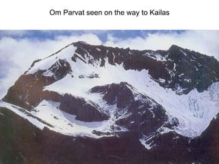 Om Parvat seen on the way to Kailas 