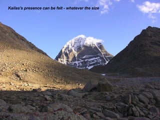 Kailas's presence can be felt - whatever the size
 