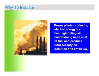 Kailash Chandra - Insulation for energy saving & sustainability | PPT