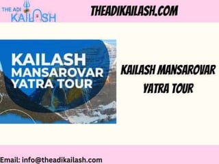 Kailash Mansarovar Yatra Tour.pptx