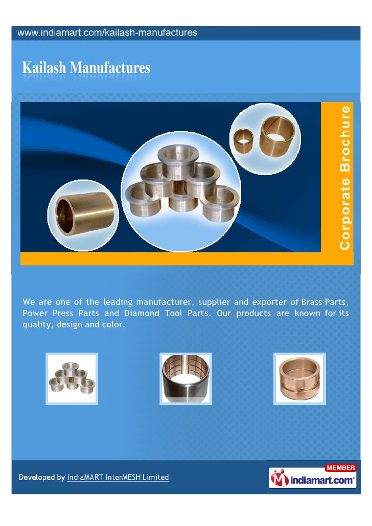 Kailash Manufactures, Rajkot, Metal Bush