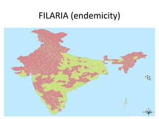 FILARIA (endemicity)
 