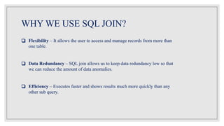 Kailas Manoj SQL Joins.pdfhvhggjbhbbjbjbbjbj | PPT