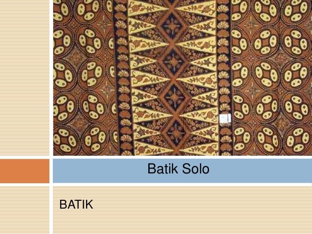 Motif Batik Sulawesi Tengah Contoh Motif Batik
