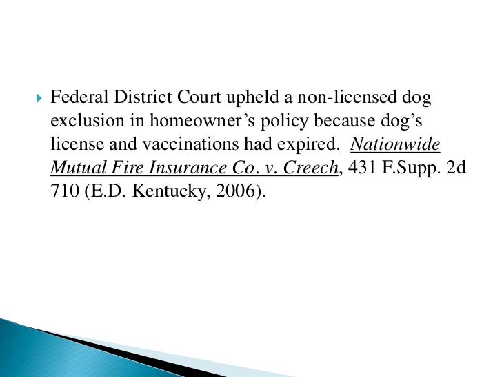 Nationwide Insurance Dog Bite Policy Nationwide Insurance Dog Bite Policy