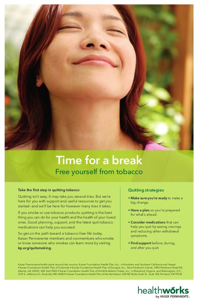 TobaccoCessation Emails, Fliers and Posters