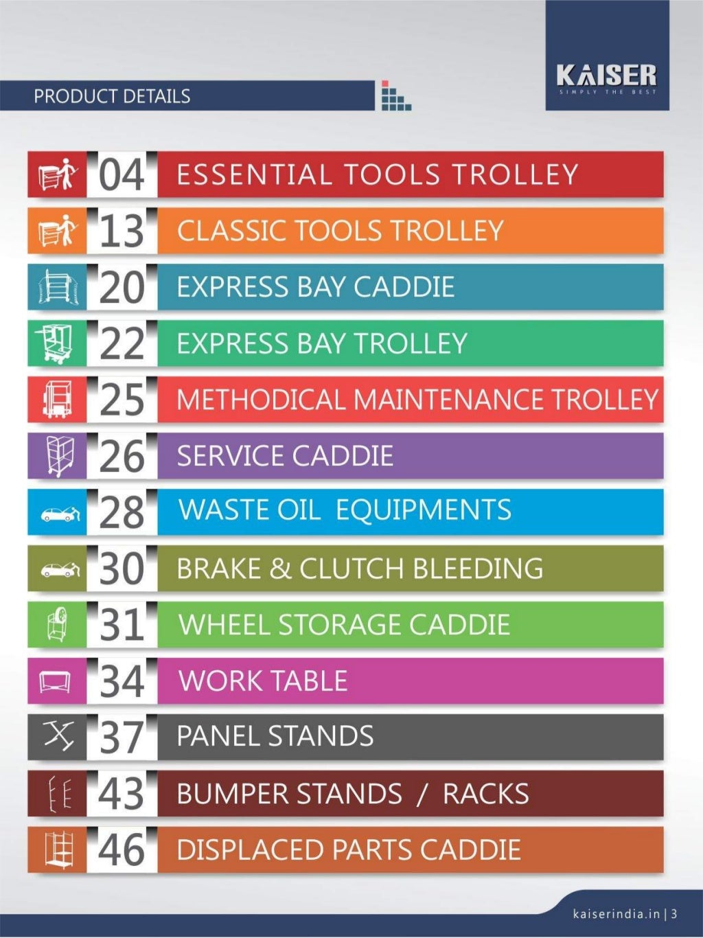 Kaiser product catalogue 15