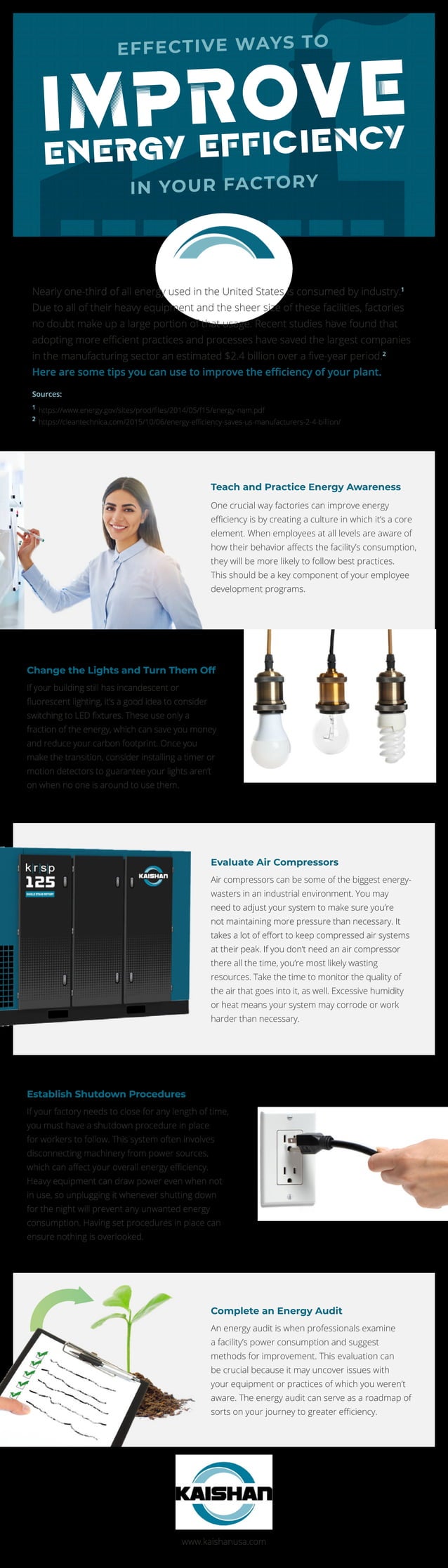Effective Ways to Improve Energy Efficiency in Your Factory | PDF