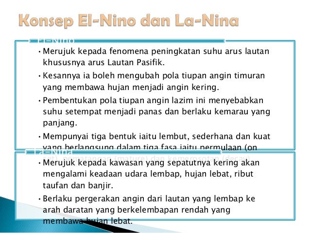 Fenomena El Nino Dan La Nina Kaitan atmosfera dgn manusia el nino la nina siklon tornado