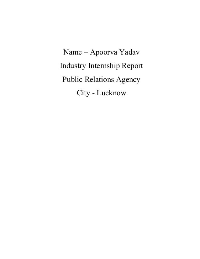 kaivalya internship report internship daily report sample