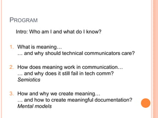 Kai Weber - Addicted to meaning - tcworld 121023 public | PDF