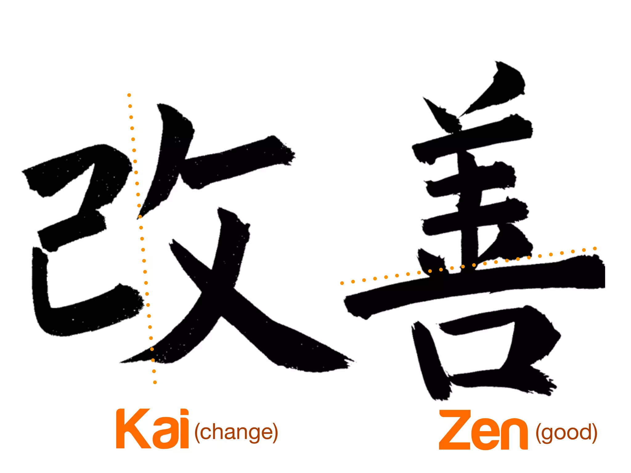Kai(change) Zen(good) 
 