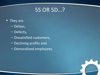 Kaizen and 5S technique Case study | PPT
