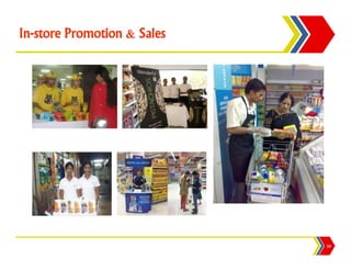 In-store Promotion & Sales




                             34
 