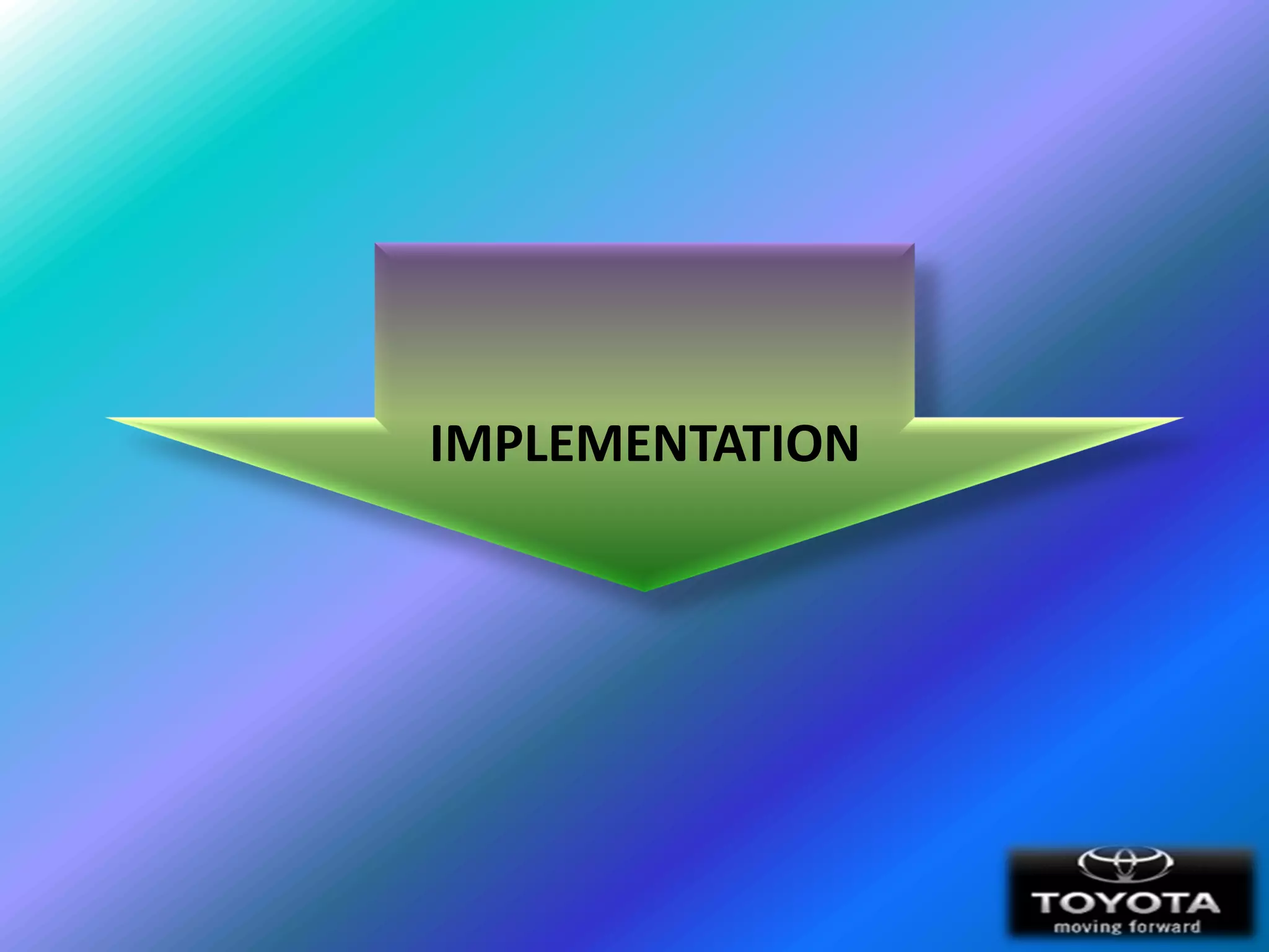 IMPLEMENTATION
 