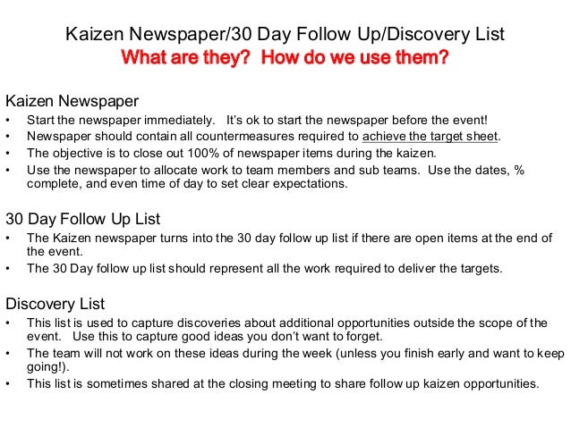 kaizen team leader guide why do you want to be a team leader