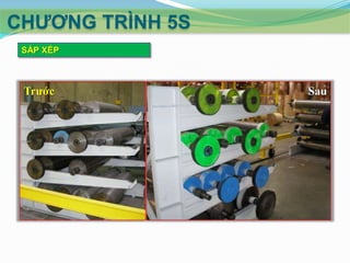 CHƢƠNG TRÌNH 5S
SẮP XẾP

Trước

Sau

 