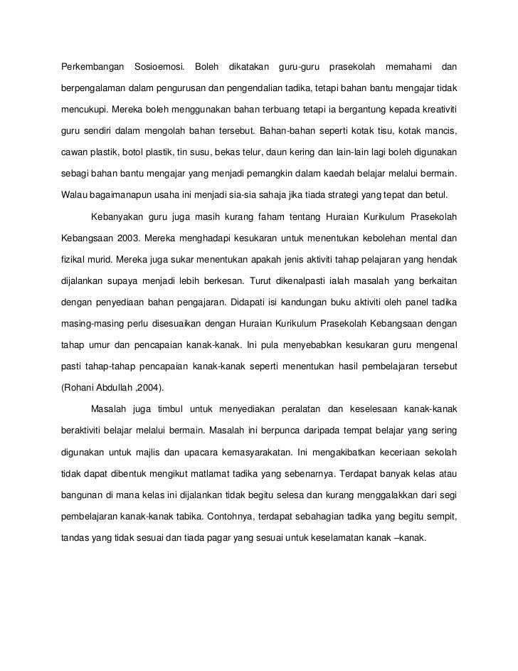 Indahnya Prasekolah Tabika Kemas Ipd Hilir Perak Kad Abc