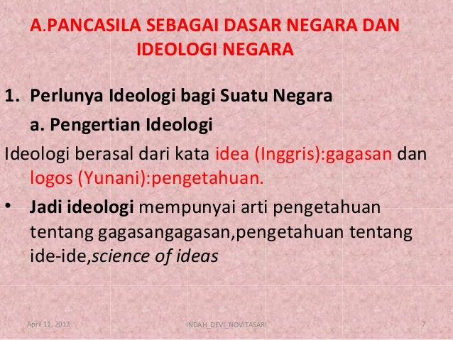 Apa Pentingnya Ideologi Bagi Suatu Negara Condensed
