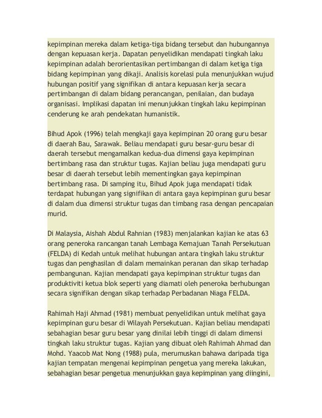 Kajian Kepimpinan