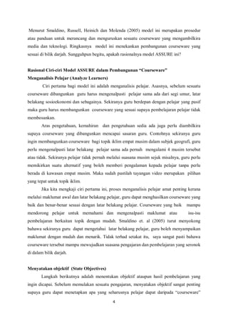 Kajian model assure | PDF