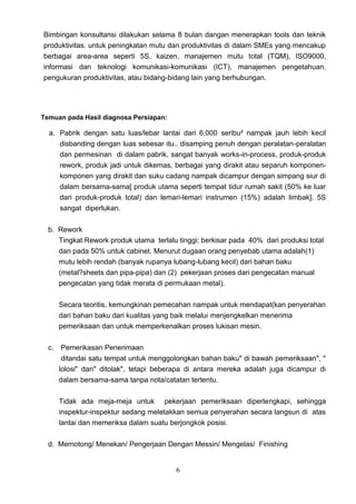 Kajian Produktiivitas Dan Perluasan Kesempatan Kerja Kajian Produktiivitas Dan Perluasan Kesempatan Kerja