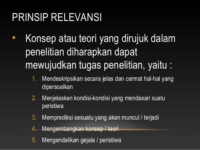 Kajian Teori/Pustaka dalam penyusunan Karya Tulis Ilmiah